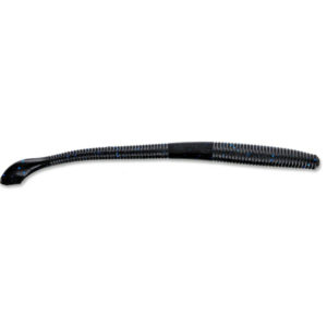 Gary yamamoto - Worm Cut Tail 775 inch Black with Blue Flake 7GL-05-021