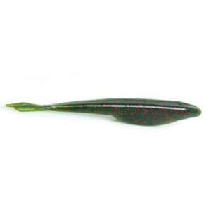 Gary yamamoto - jerkbait d shad 5 inch watermelon with red and black flake 121-07-208