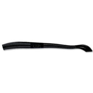 Gary yamamoto - worm cut tail 4 inch black 7-20-020