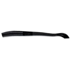 Gary yamamoto - worm cut tail 5 inch black 7l-10-020