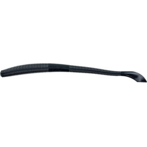 Gary yamamoto - worm cut tail 65 inch black 7x-10-020