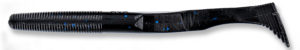 Gary yamamoto - swimsenko - 5 inch - 31-10-021 - Black with Large Blue Flake
