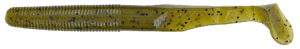 Gary yamamoto - swimsenko - 5.5 inch - 31L-07-297 - GREEN PUMPKIN WITH BLACK FLAKE 