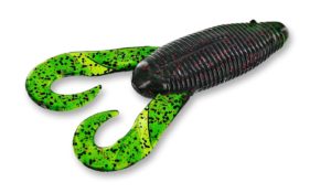 Gary Yamamoto - Frog Topwater Buzz Toad - 3.5 Inch - 129-05-208 - Watermelon Seed with Red Flake