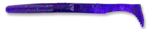 Gary yamamoto - swimsenko - 5 inch - 31-10-213 - Junebug Purple with Emerald Green Flake