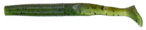 Gary yamamoto - swimsenko - 4 inch - 31S-10-912 - Laminate Two Tone Green Pumpkin Watermelon