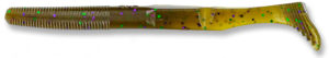 Gary yamamoto - swimsenko - 5 inch - 31-10-301 - Green Pumpkin with Purple & Emerald Flake
