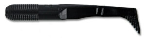 Gary yamamoto swimsenko - 3.5 inch - 31M-07-020 - Black with No Flake