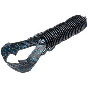 Strikeking - Soft Plastics - Creature Bait Rage Punch Bug - 3.5 inch - RGPB-2 - Black Blue Flake 
