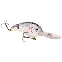 Strike king Lures - Crankbait Deep Diving 10XD - 2oz - HC10XD-570 - Pearl Blk Splatter w Chart Belly