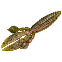 Strike king Lures - Soft Plastics - Creature-Bait Rodent - 4 inch - RO4-140 - Watermelon Meat