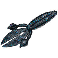 Strike king Lures - Soft Plastics - Creature-Bait Rodent - 4 inch - RO4-142 - Blue Bug