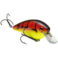 Strike king Lures - Crankbait Square Bill KVD Square Bill 2.5 - 2.5 inch - HCKVDS2.5-569 - Green Tomato
