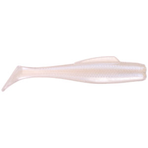 Strike King Lures – Saltwater – Soft Plastic Baits Redfish Magic Glass Minnow - RMGXGM4-27 - Blue Glimmer Pearl Belly