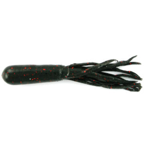 Mizmo-Tubes - 3.25 Inch Slim Jims - MIZMO-SLIMJT-10PK-35204 - Black with Red Neon Flake