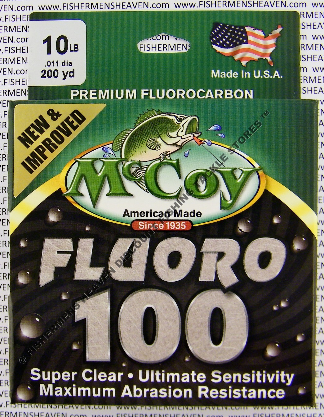 McCoy Fishing Fluoro 100 Fluorocarbon Fishing Line