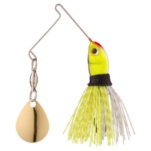 Strikeking - Spinnerbait Rocket Shad Spinnerbait - RS14-1 - Chartreuse Shad 