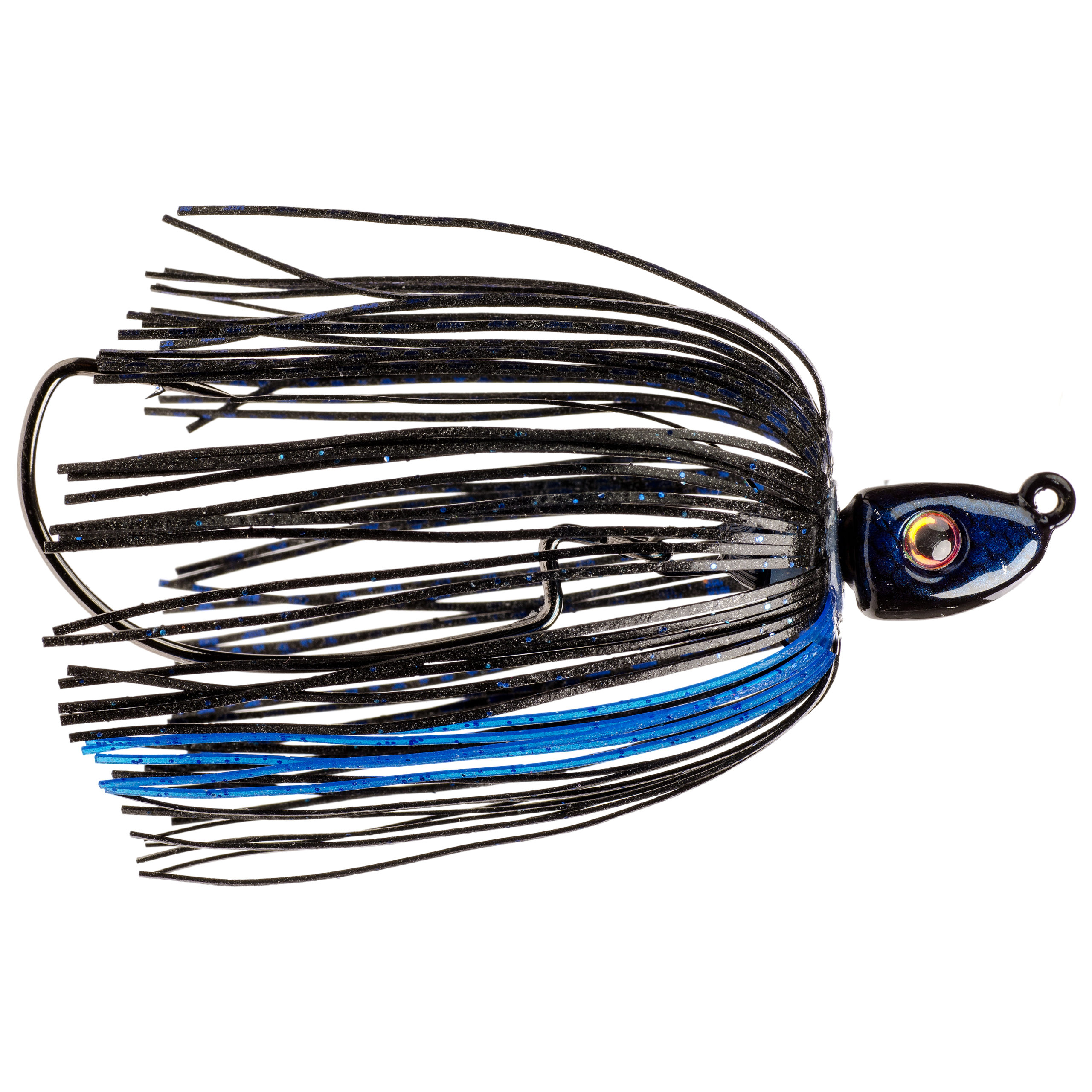 Strike King TGRB12-2 Black/Blue Tour Grade Rage Blade Swim Fishing Jig Lure