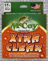 MCCOY FISHING LINES - COPOLYMER - 30LB MCCOY-COPOLY-250-CLR-17LB - EXTRA CLEAR
