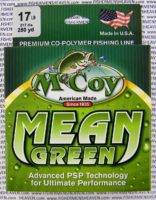 MCCOY FISHING LINES - COPOLYMER - MCCOY-COPOLY-250-GRN-17LB - MEAN GREEN