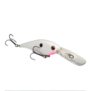 Strike King Lures – Crankbait – For Walleye – Lucky Shad Elite - HCLS3W-240 - Ghost w Pink Throat