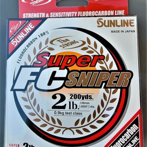 Sunline - Super FC Sniper - 200 YD - Super FC Sniper - 2 LB - Natural Clear