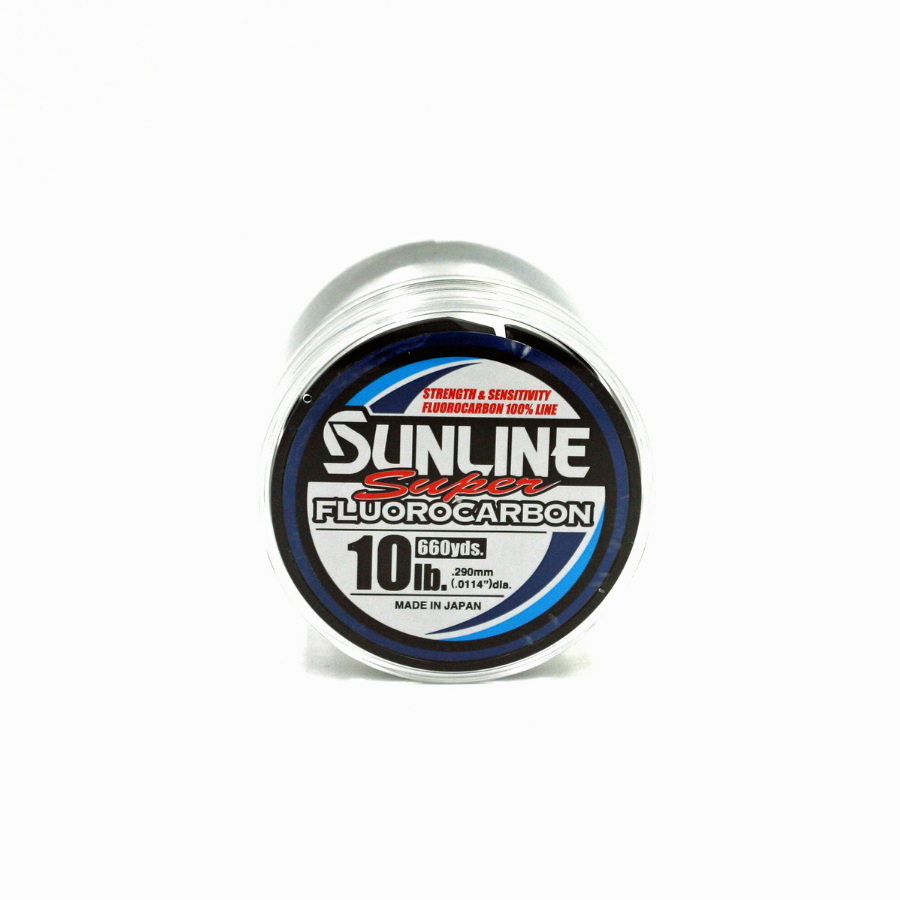 Sunline - Super Fluorocarbon - 660 Yard -  10 LB - Clear