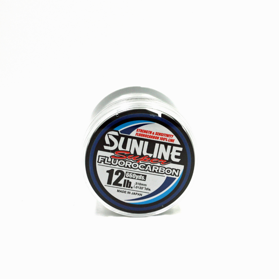 Sunline - Super Fluorocarbon - 660 Yard -  12 LB - Clear