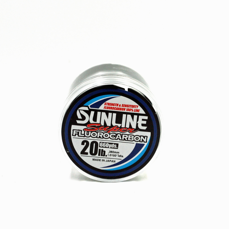 Sunline - Super Fluorocarbon - 660 Yard -  20 LB - Clear 